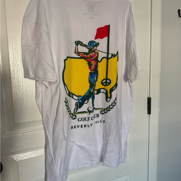 Golf White Short Sleeve Tee - Picture 6 of 8